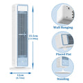 Ventilateur tour rechargeable blanc – CLEVI Paris