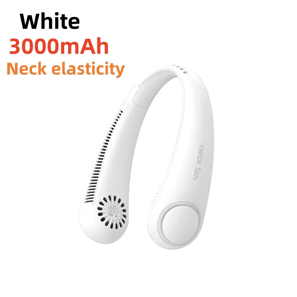 Ventilateur Tour de Cou JPNPL Rafraîchissant 4000mAh Rechargeable Climatiseur Sport – CLEVI Paris