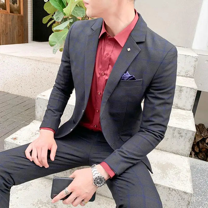 Costume homme 2 pièces pour mariage – CLEVI Paris