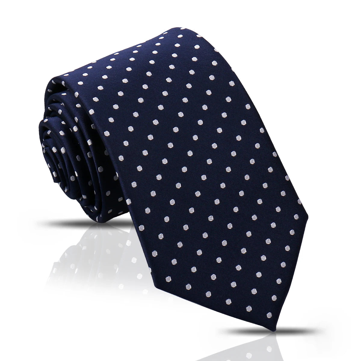 Cravate homme à pois 8 cm – CLEVI Paris