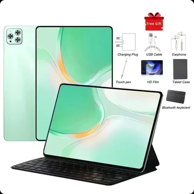 Tablette 11" Android 15 – Snapdragon 8 Gen3, 12-16Go RAM, 256Go-1To, Batterie 20000mAh, Dual SIM – CLEVI Paris