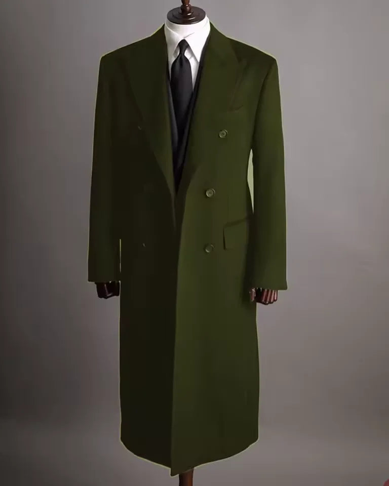 Blazer homme long double boutonnage – CLEVI Paris