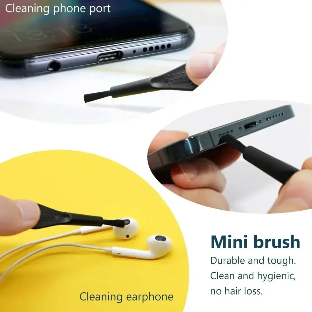 Cache Anti-Poussière & Kit Nettoyage Port de Charge Smartphone | iPhone & USB-C, Lot au Choix – CLEVI Paris