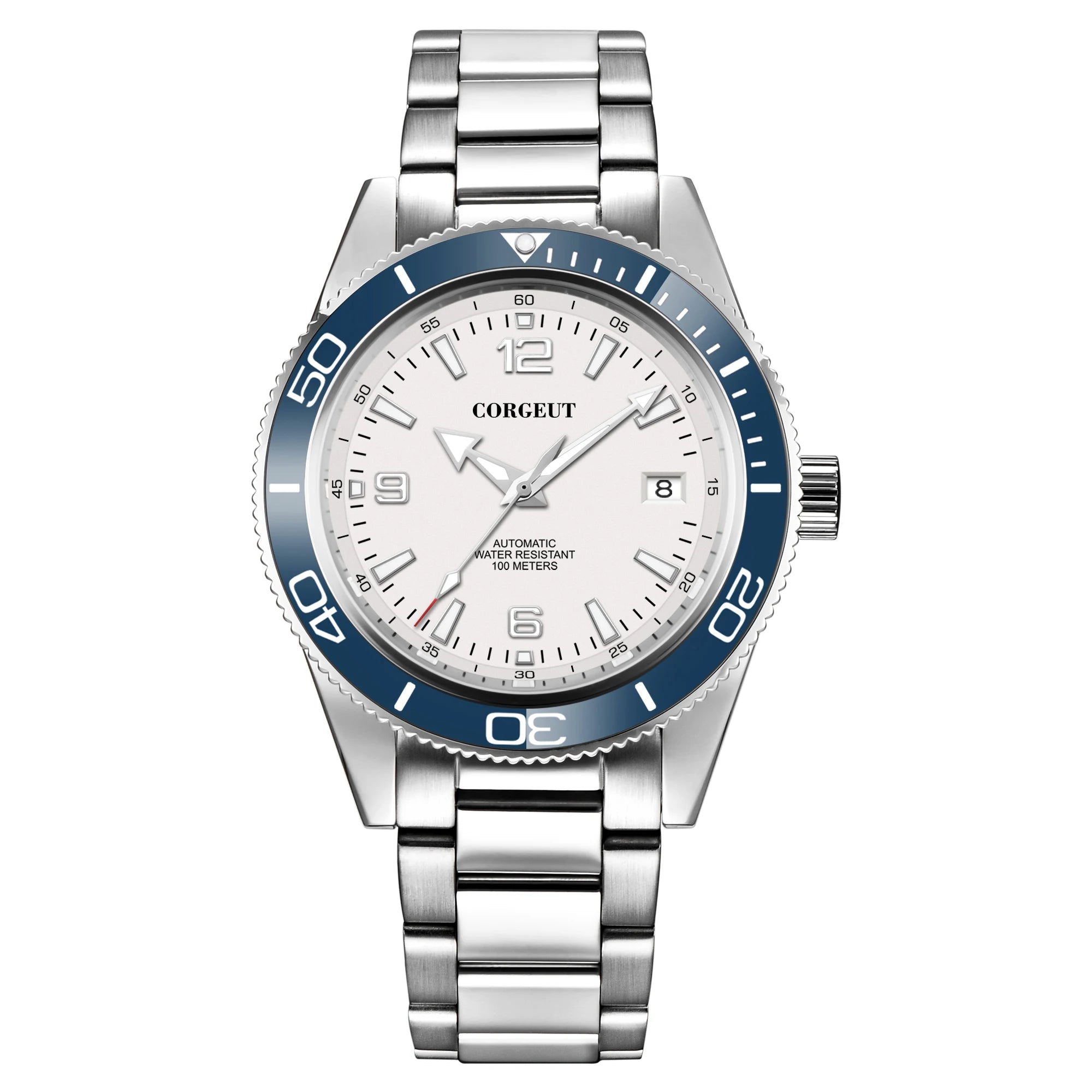 Montre Automatique Homme Corgeut 41mm Saphir Lunette Céramique 200m – CLEVI Paris