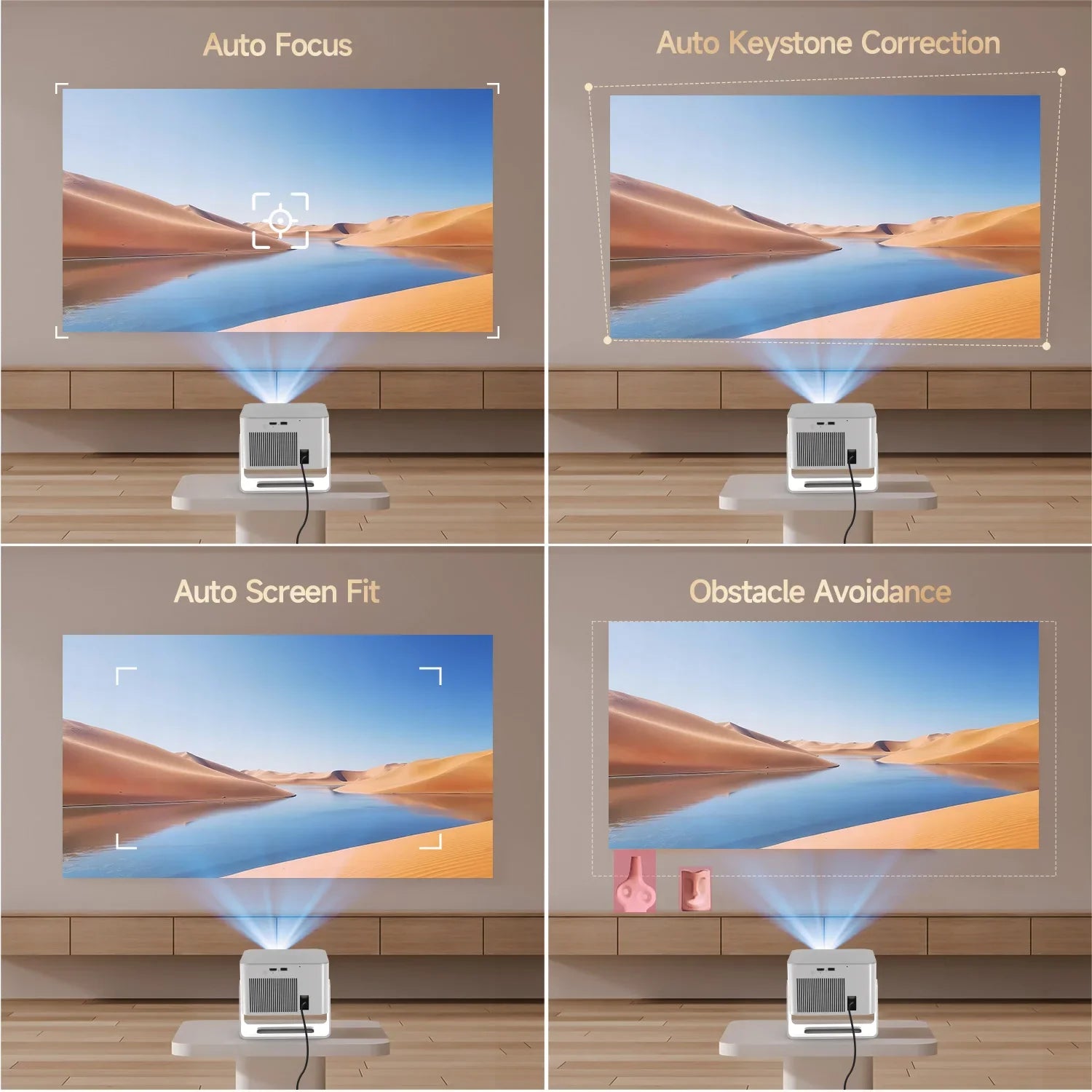Magcubic HY350Max Projecteur Android 14 1080P 900 ANSI Autofocus WiFi 6 Bluetooth 5.4 – CLEVI Paris