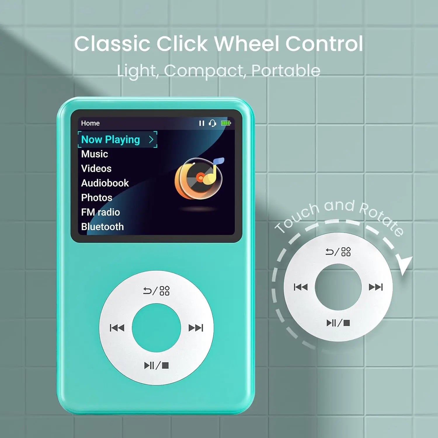 INNIOASIS Y1 Lecteur MP3 HiFi Bluetooth 64Go Écran 2,4" FM Radio Sortie Balancée – CLEVI Paris
