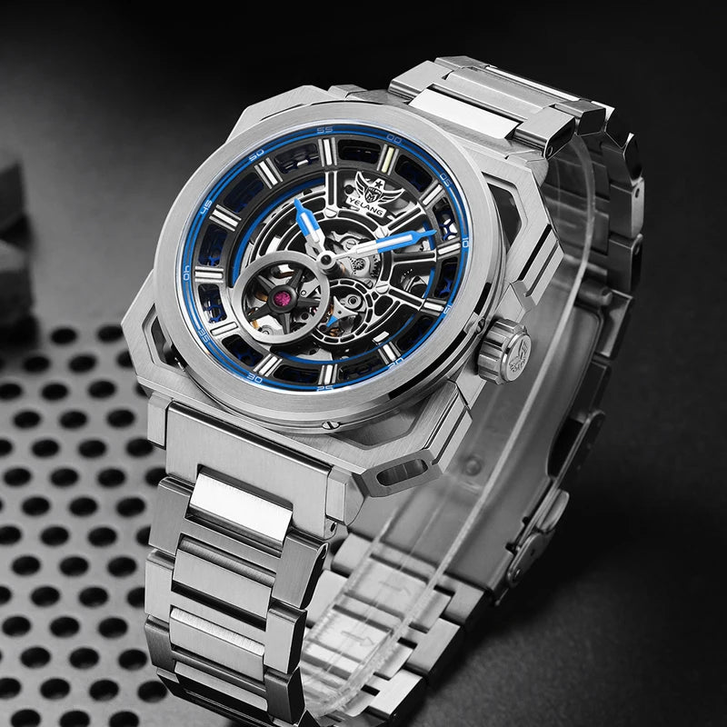 Montre Mécanique Homme YELANG V1216 – Miyota 8N40, Saphir AR, Lumineux T100 & Étanche 100m