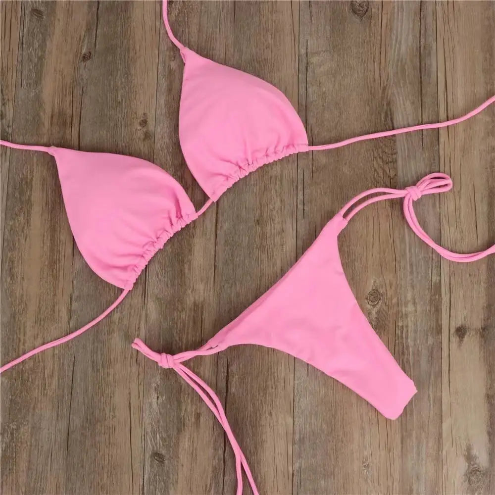 Bikini Femme Push-Up Rembourré — 2 Pièces, Sans Armatures, 6 Couleurs | CLEVI Paris