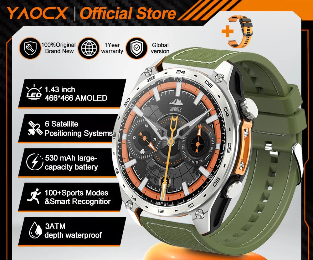 Montre Connectée GPS HD 300 Pro – CLEVI Paris