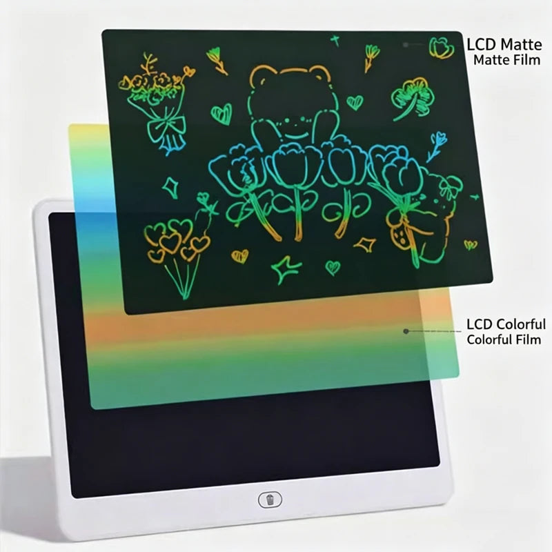 Tablette LCD Dessin Enfant – Ardoise Numérique Portable 8"/11"/13"/16" – Jouet Éducatif
