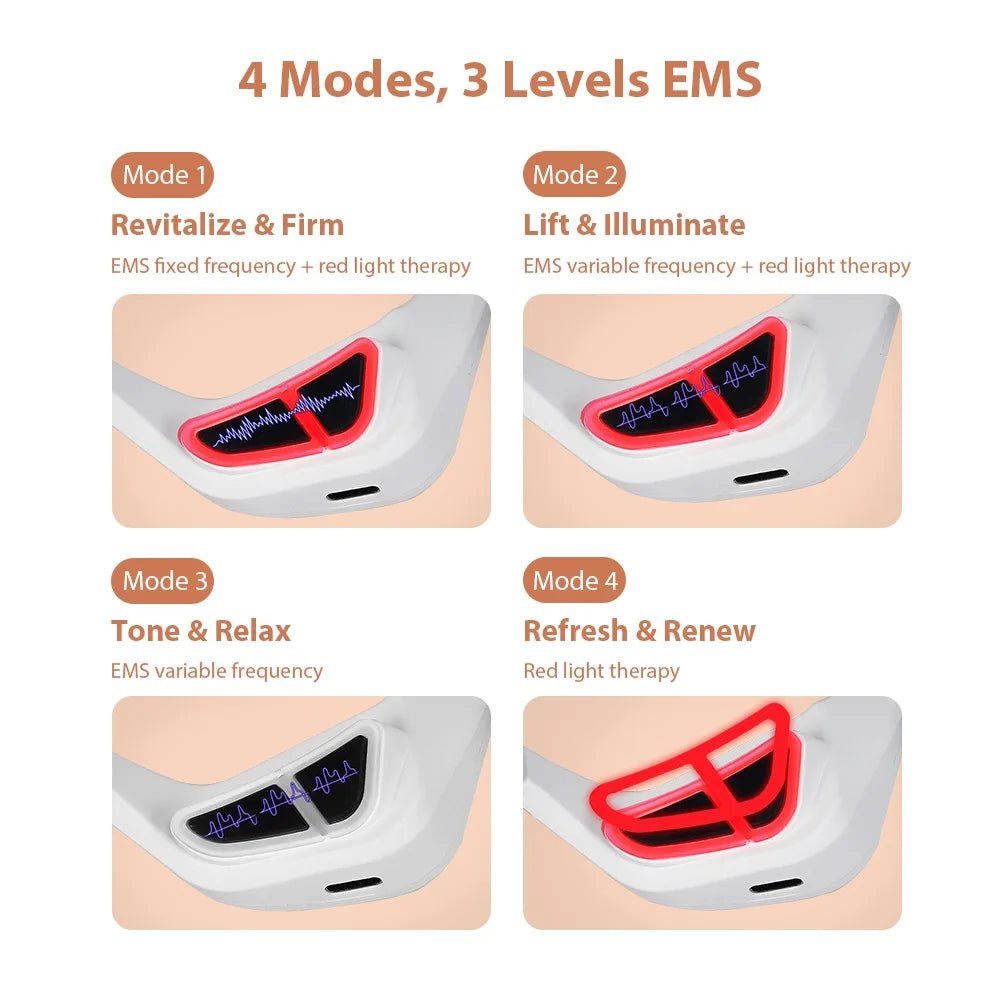Masseur Oculaire 3D EMS | Anti-Cernes, Anti-Rides & Fatigue Oculaire