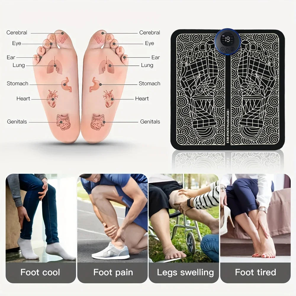 Tapis de massage EMS pour les pieds – CLEVI Paris