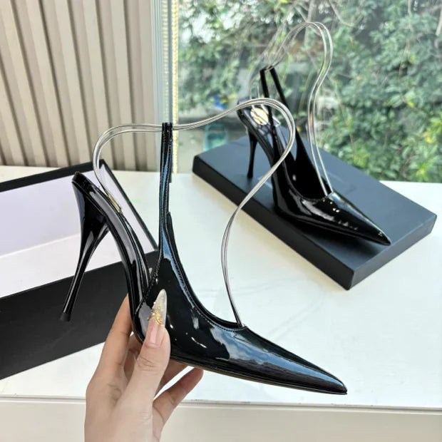 Sandales Stiletto Pointues Femme Talons Aiguilles – CLEVI Paris