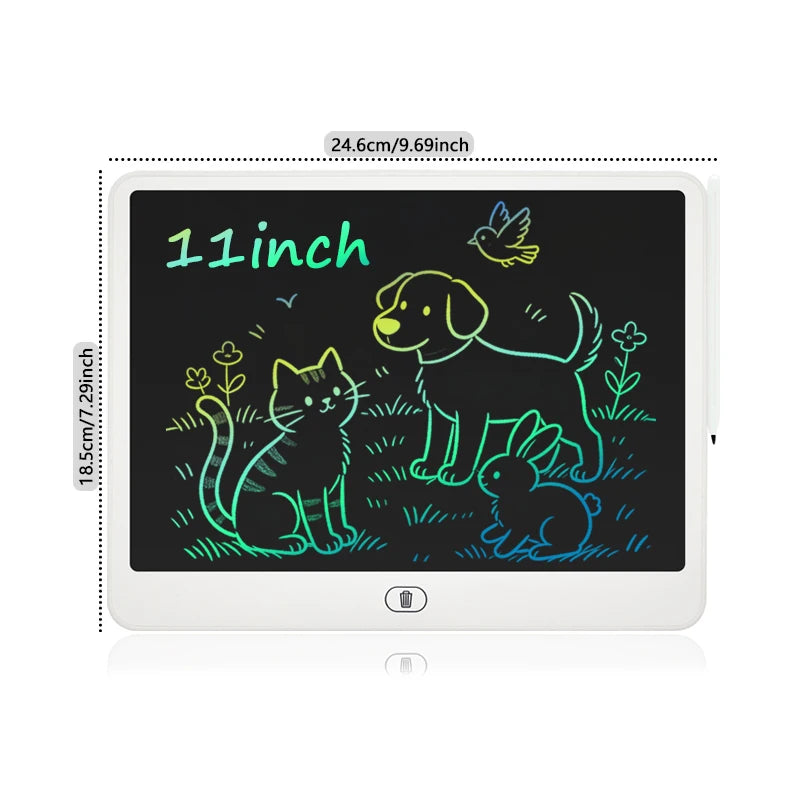 Tablette LCD Dessin Enfant – Ardoise Numérique Portable 8"/11"/13"/16" – Jouet Éducatif