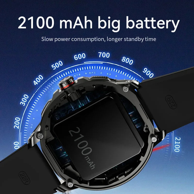 Montre connectée AMOLED 1,95 pouce GPS – CLEVI Paris