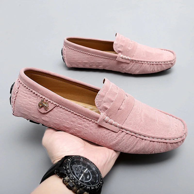 Mocassins Loafers Homme – Cuir PU Respirants Semelle Massage Casual Bureau Conduite 6 Coloris Pointures 36–48 – CLEVI Paris