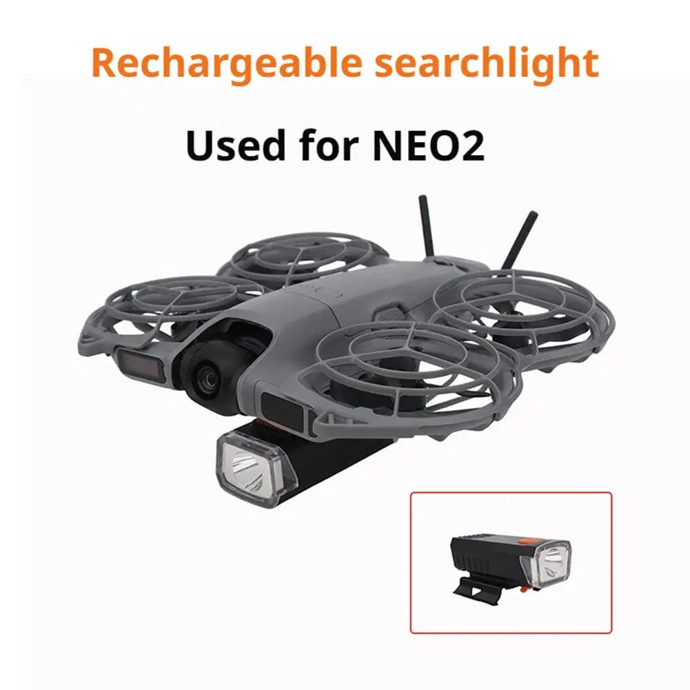 Feux de Vol Nocturne LED pour DJI NEO 2 – 3 Modes, Rechargeable Type-C, Trépied Intégré – CLEVI Paris