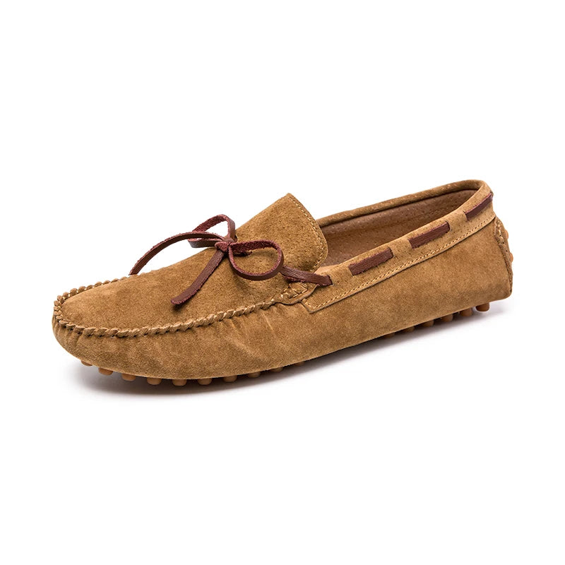 Mocassins Homme Suédé Vache Slip-On Conduite Confort Semelle Caoutchouc EU 38-47 TOGEE See – CLEVI Paris