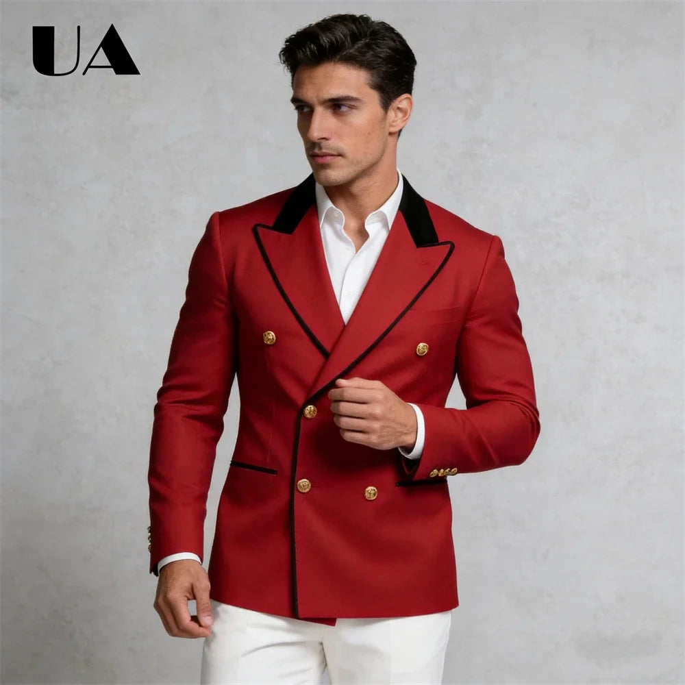 Blazer Croisé Homme Grandes Tailles – CLEVI