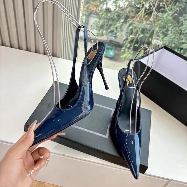 Sandales Stiletto Pointues Femme Talons Aiguilles – CLEVI Paris