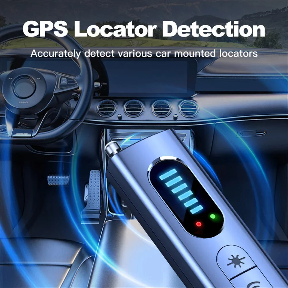 Détecteur Multi-Signaux RF Anti-Espion Caméra GPS Micro – CLEVI Paris