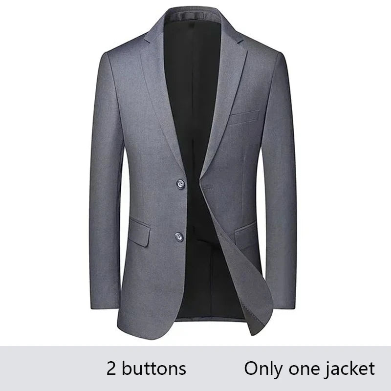 Costume Homme Élégant 2-3 Pièces Blazer Stretch Mariage – CLEVI Paris