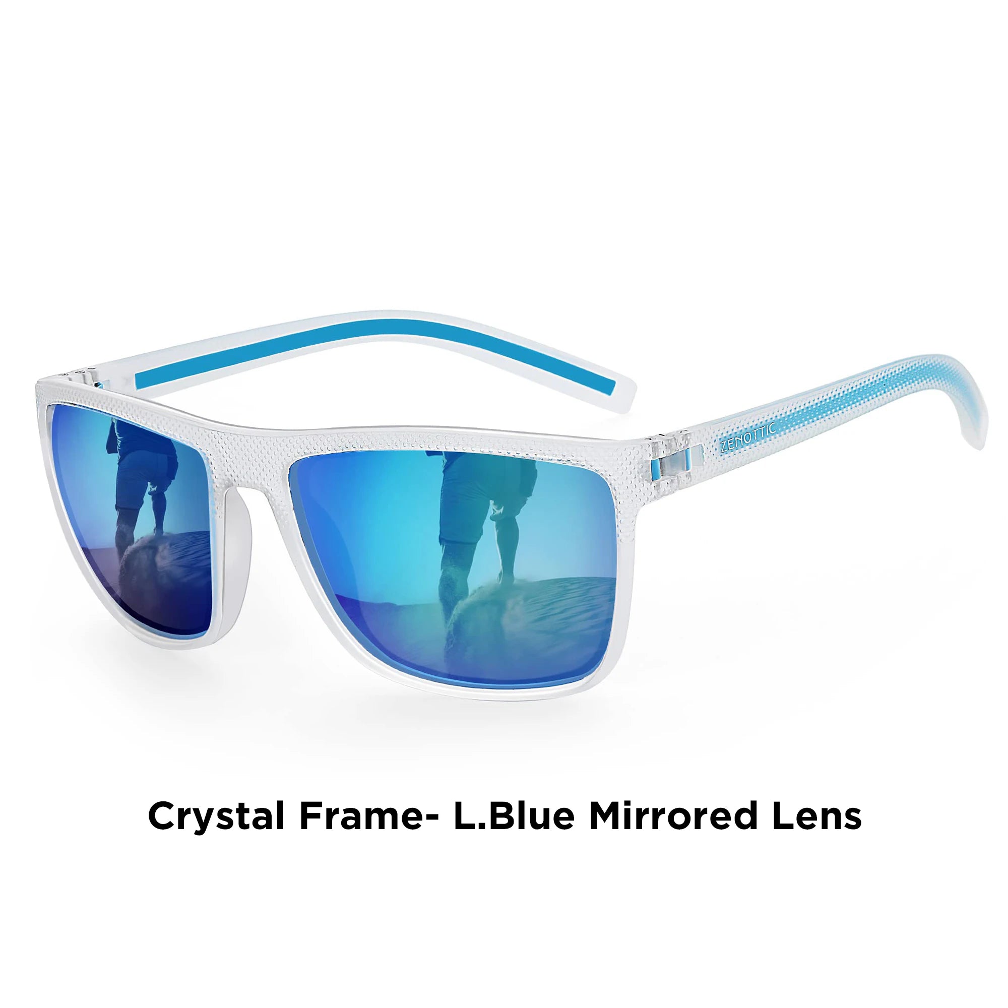 Lunettes de Soleil Carrées Polarisées TR90 UV400 Anti-Reflets Unisexe 23 Coloris – CLEVI Paris