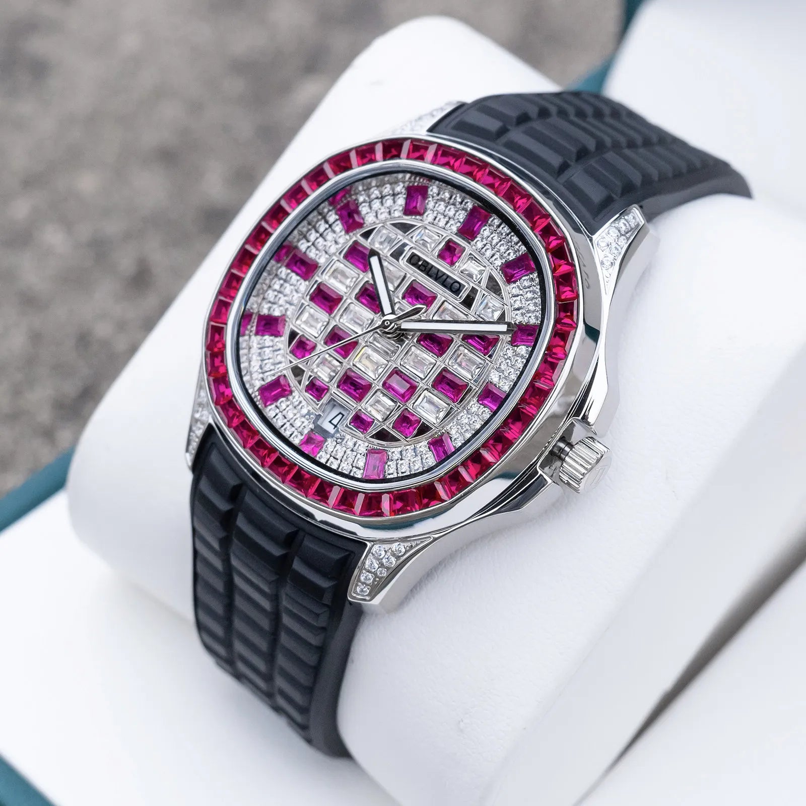 Montre Homme Automatique LOBINNI FM-DSL – Miyota 8215 Verre Saphir Étanche 5 Bars – CLEVI Paris
