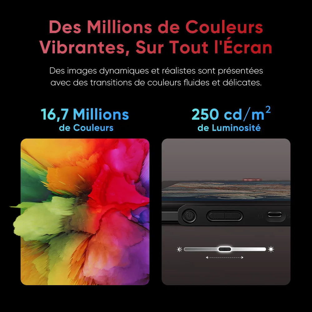 XPPen Artist 15.6 Pro V2 – Écran Graphique 16K 99% sRGB Stylet X3 Pro