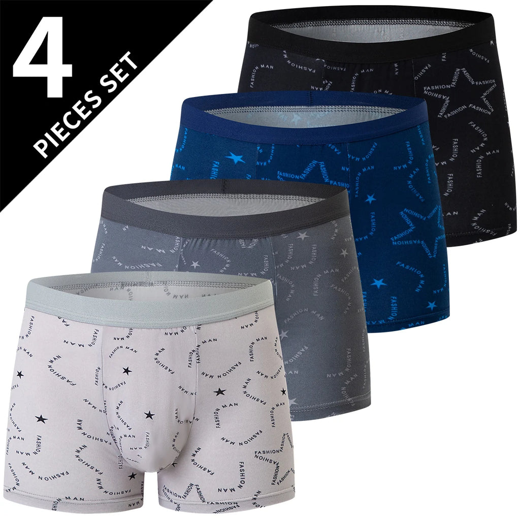 Lot de 4/5 Boxers Homme – Tailles Européennes & Motifs Mode – CLEVI Paris
