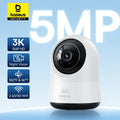 Caméra Intérieure Baseus P1 Pro 5MP 3K PTZ 360° Wi-Fi 2,4G/5G IA Alexa Google Home – CLEVI Paris