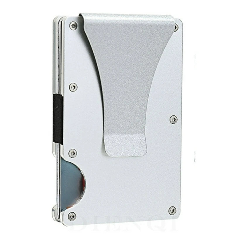 Portefeuille Slim Aluminium Anti-RFID — Minimaliste, Porte-Cartes, 4 Coloris | CLEVI Paris