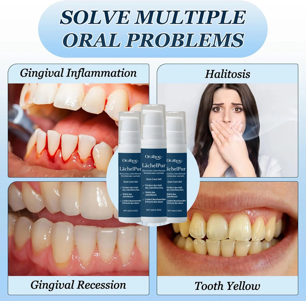Gel Dentaire Multi-Action | Réparation Gencives, Sensibilité & Anti-Tartre | Certifié CPNP – CLEVI Paris