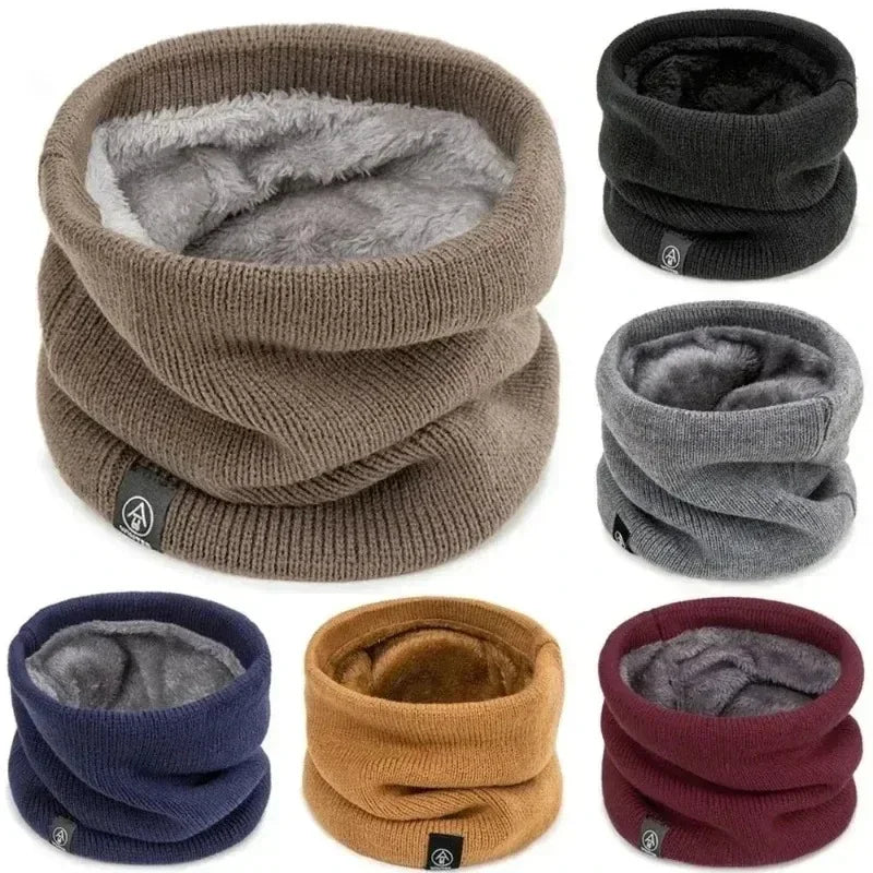 Tour de Cou Tricoté | Snood Chaud Polyester, Unisexe, Outdoor Hiver – CLEVI Paris