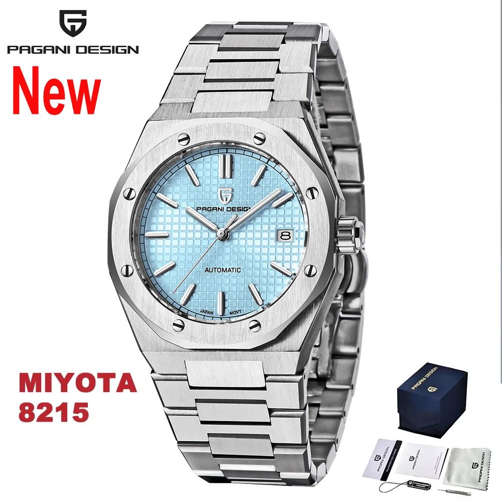 Montre Automatique Homme Pagani Design Miyota 8215 Saphir Acier 10 Bar 8 Coloris – CLEVI Paris
