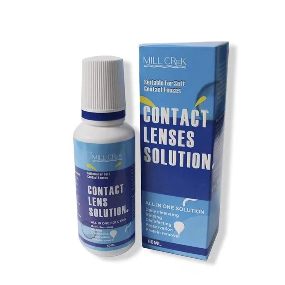 Solution d'Entretien Lentilles de Contact 60ml | Nettoyage & Conservation