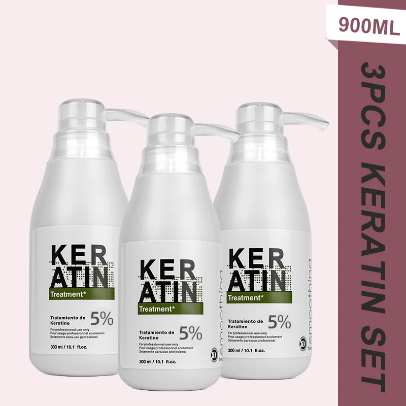 Gamme Kératine Brésilienne PURC 1000ml | Shampoing, Soin & Traitement | Lots 2 ou 3 Pièces – CLEVI Paris