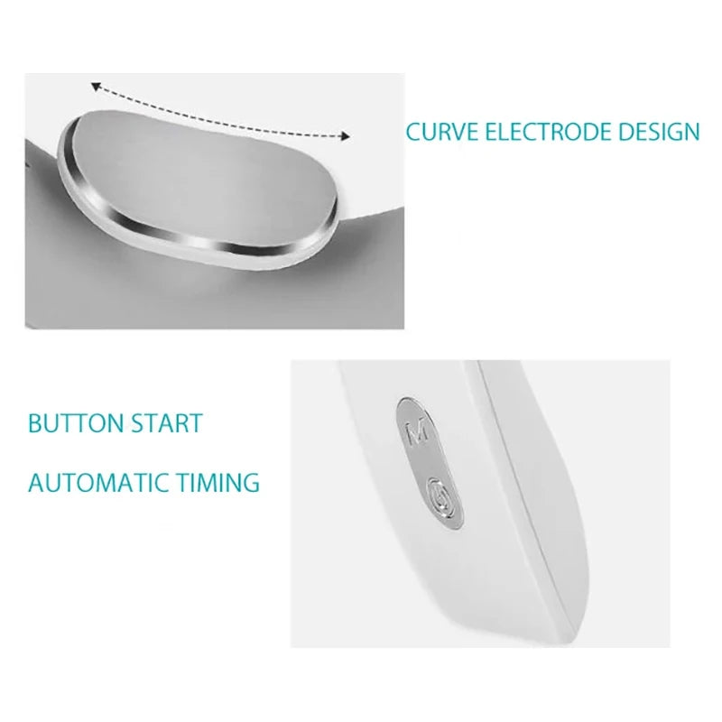 Masseur Cervical Électrique Portable USB Cou Épaules 15 min – CLEVI Paris