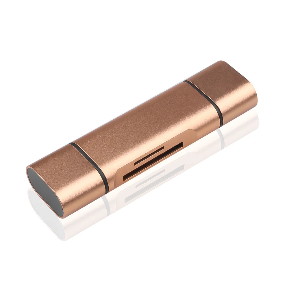 Lecteur de Cartes 5-en-1 & 6-en-1 USB OTG SD/TF — CLEVI Paris