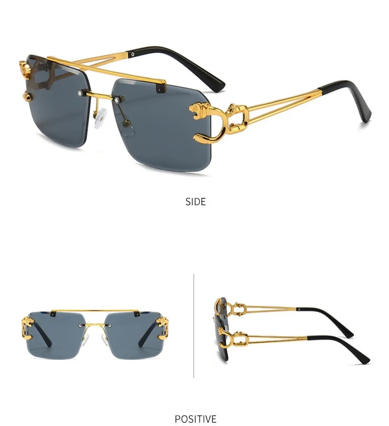 Lunettes de Soleil Carrées Unisexe UV400 – Style Vintage Retro, Verres Polycarbonate – CLEVI Paris