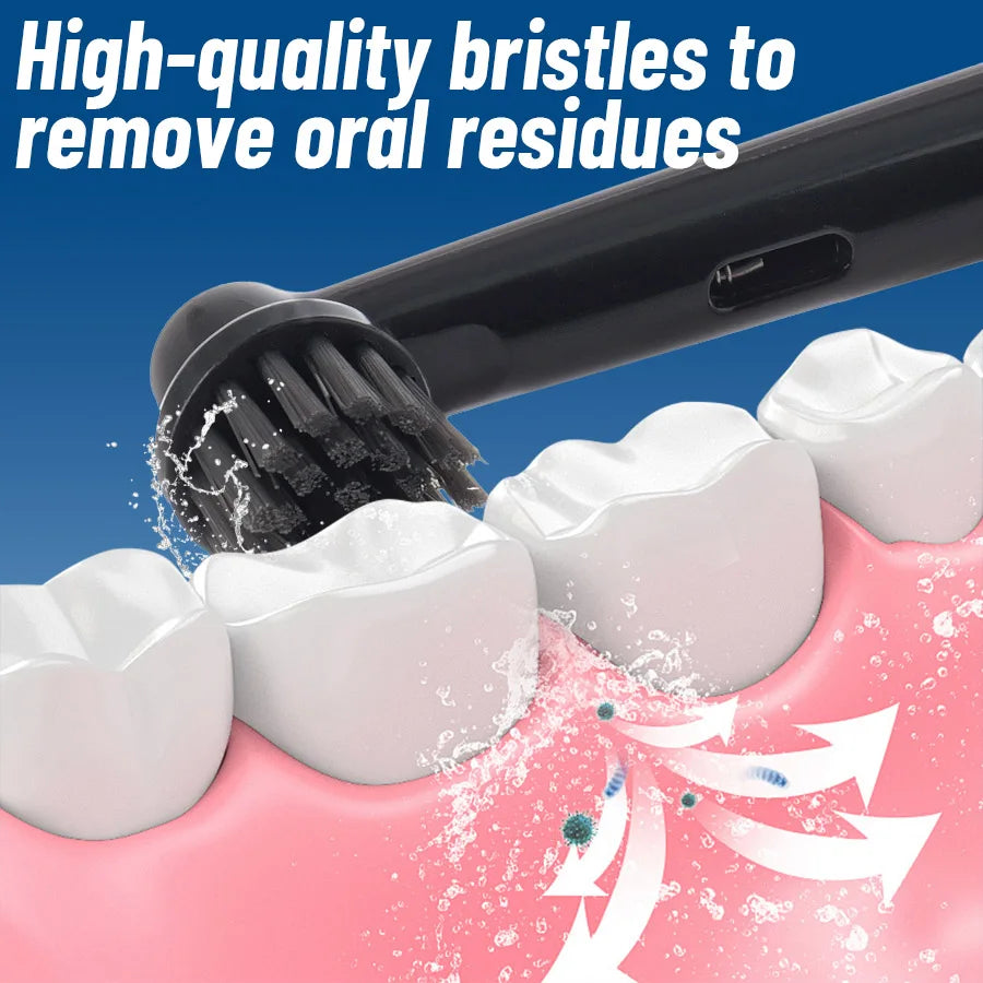 Têtes de Remplacement Brosse à Dents Électrique | Compatible Oral-B D100 D25 D30 D32 – CLEVI Paris