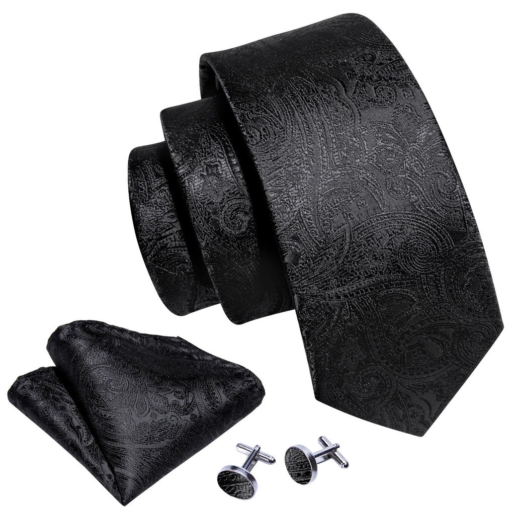 Ensemble Cravate Pochette Jacquard – CLEVI Paris