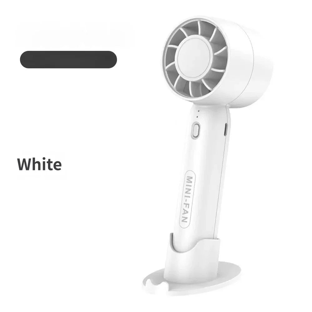 Ventilateur de bureau blanc à 4 vitesses – CLEVI Paris