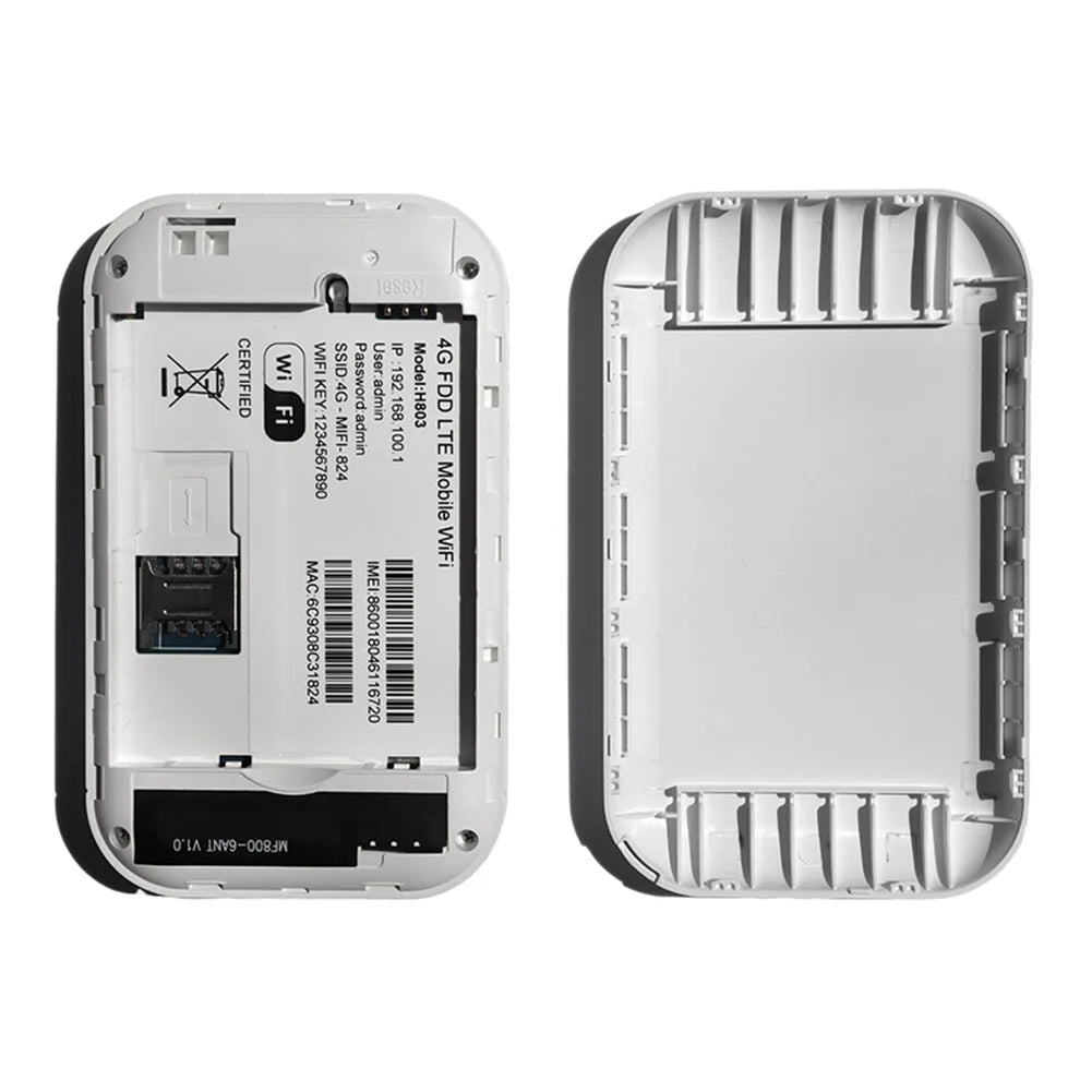 Routeur 4G LTE 150Mbps – Batterie 3600mAh & Carte SIM – CLEVI Paris