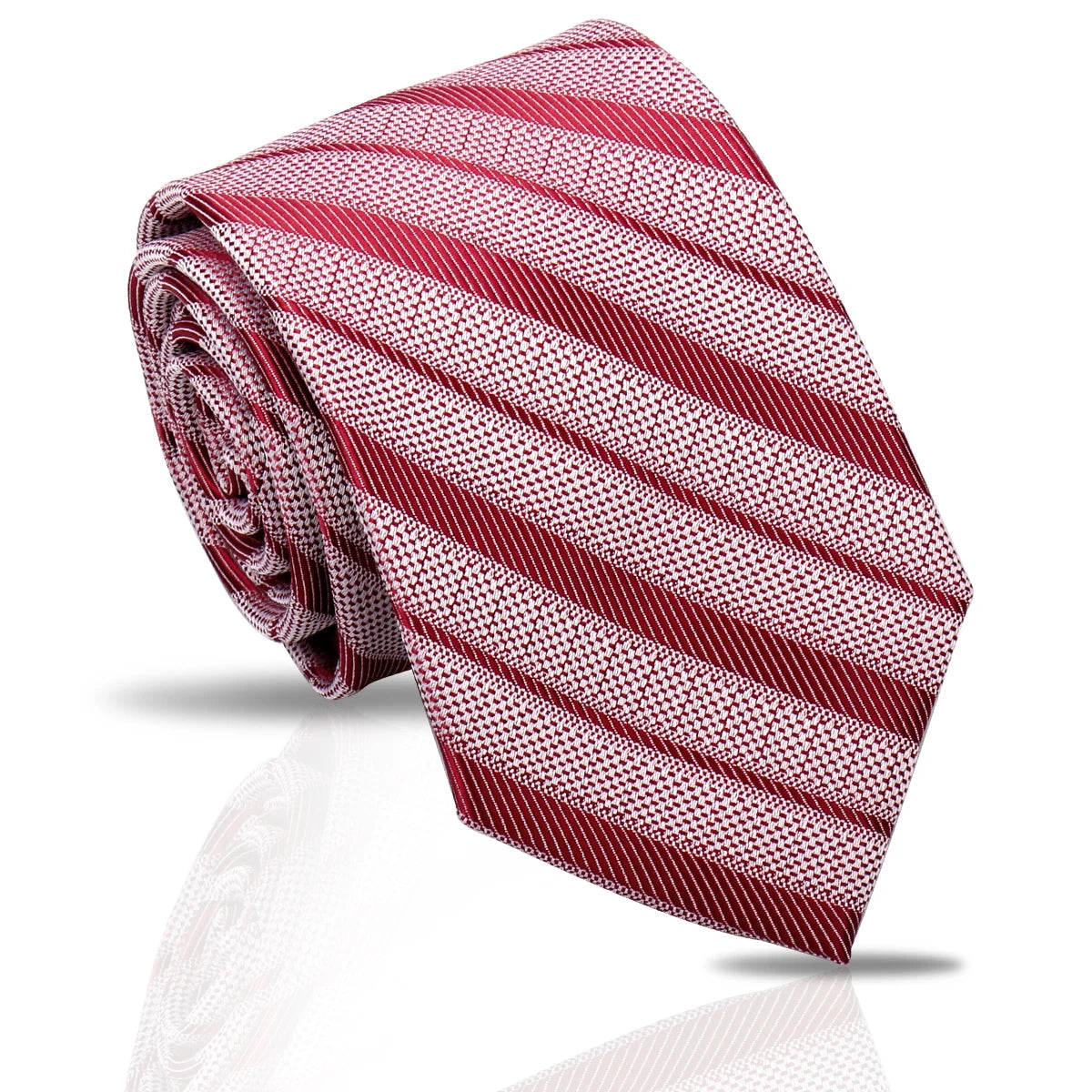 Cravate unisexe rayée 7,5 cm – CLEVI Paris