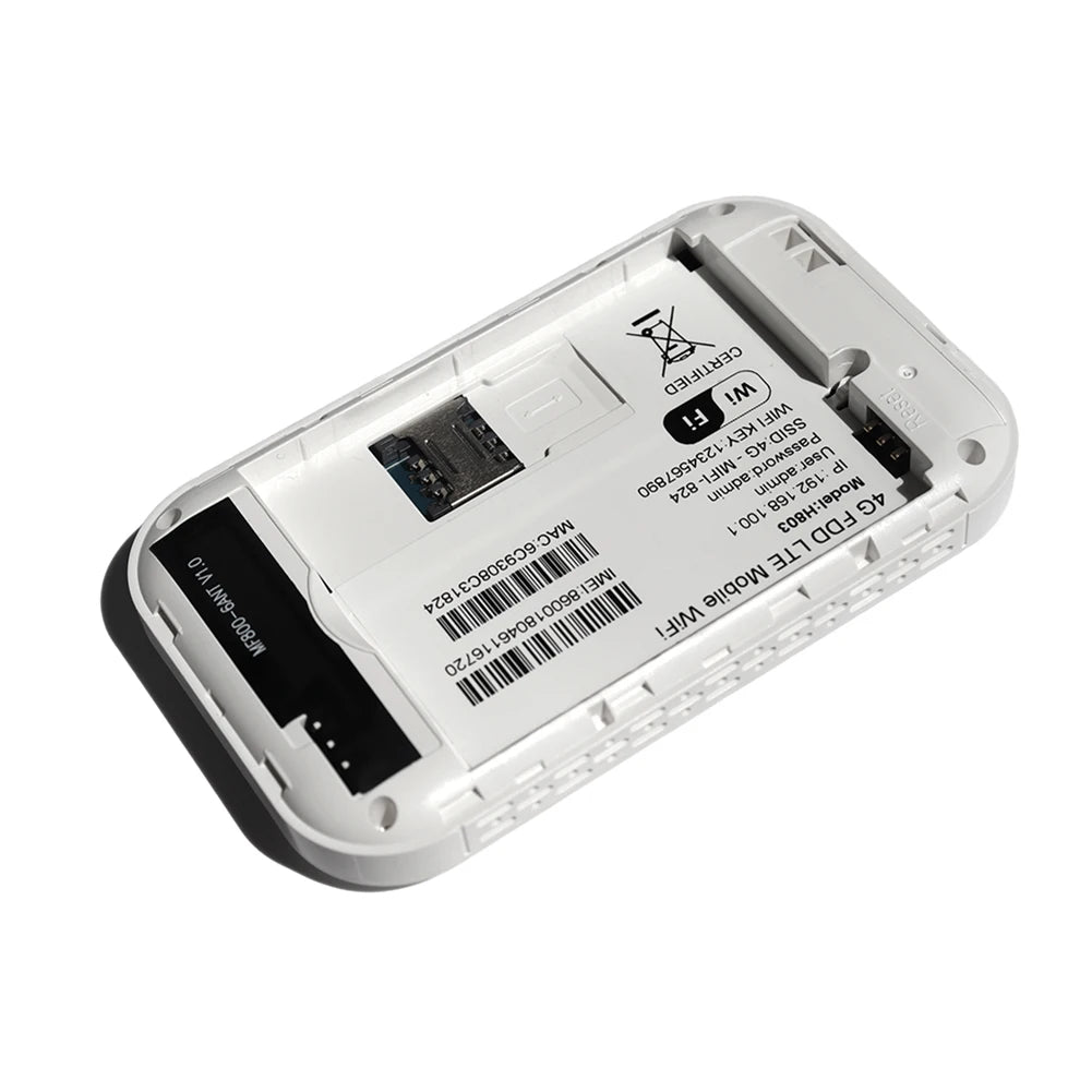 Routeur 4G LTE 150Mbps – Batterie 3600mAh & Carte SIM – CLEVI Paris