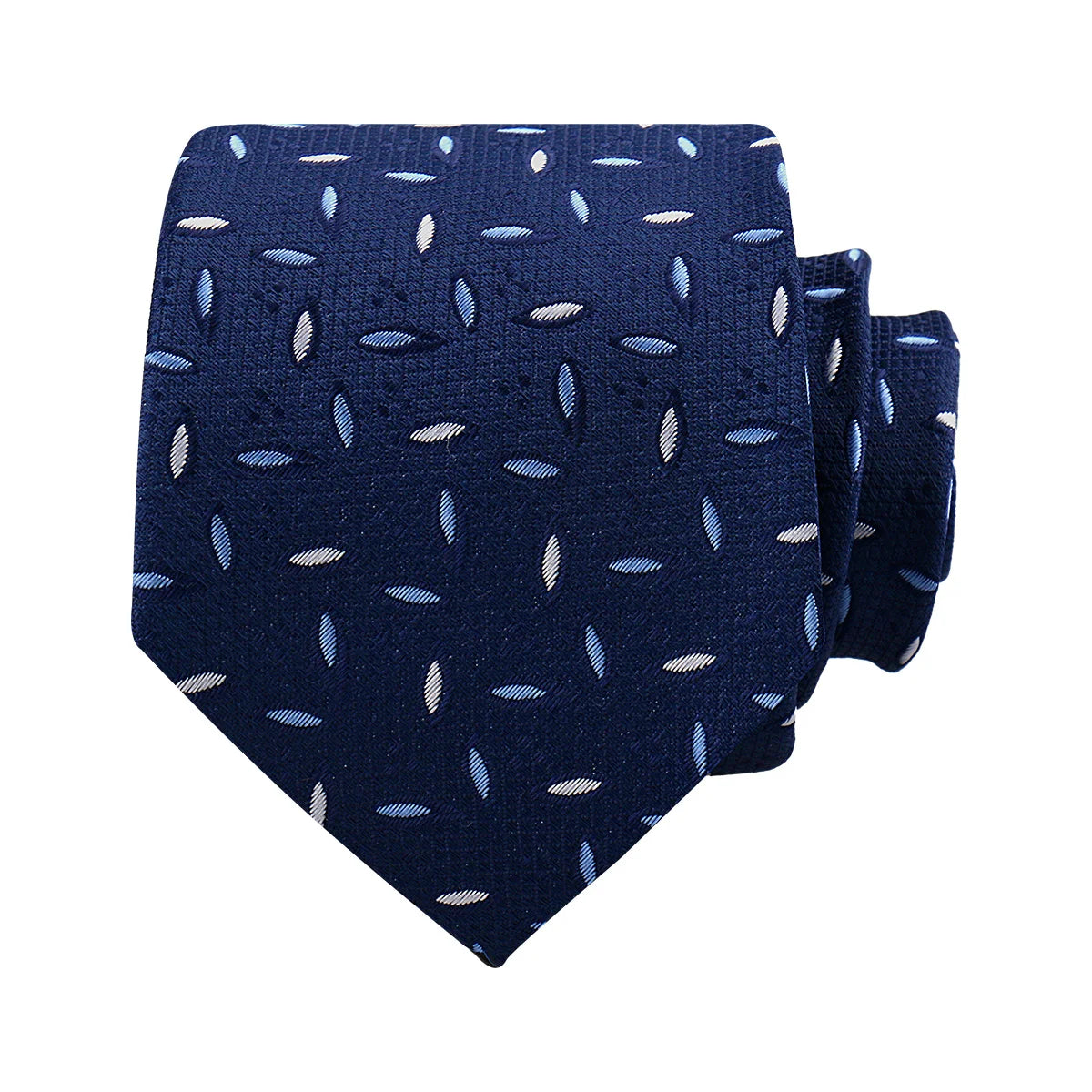 Cravate unisexe jacquard à motifs – CLEVI Paris