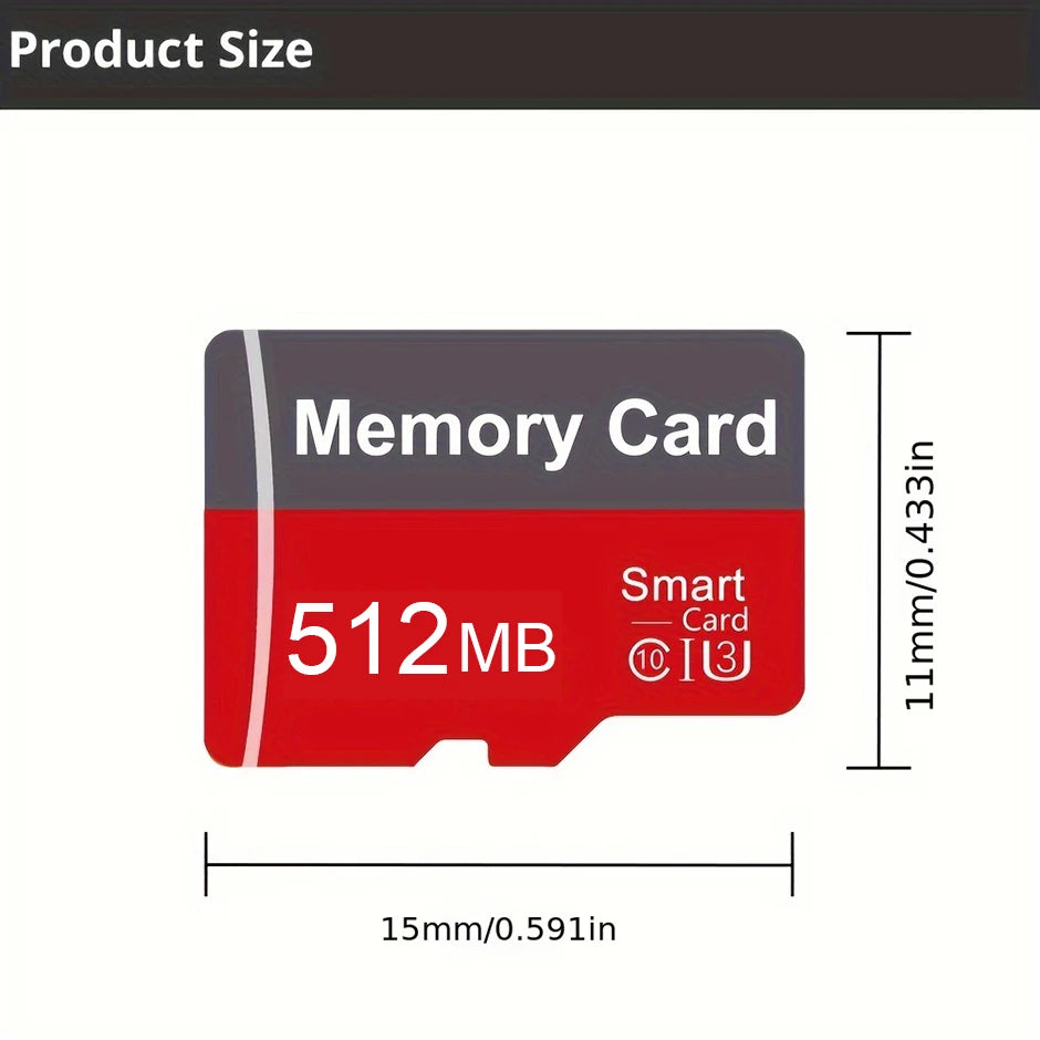 Carte Mémoire TF Micro SD Petite Capacité | Class 10 U3 V30, 64–512 Mo, Appareil Photo & Téléphone – CLEVI Paris