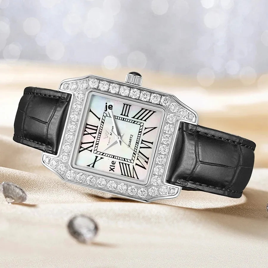 Montre Femme Welly Merck Saphir Quartz Acier Inoxydable – CLEVI Paris