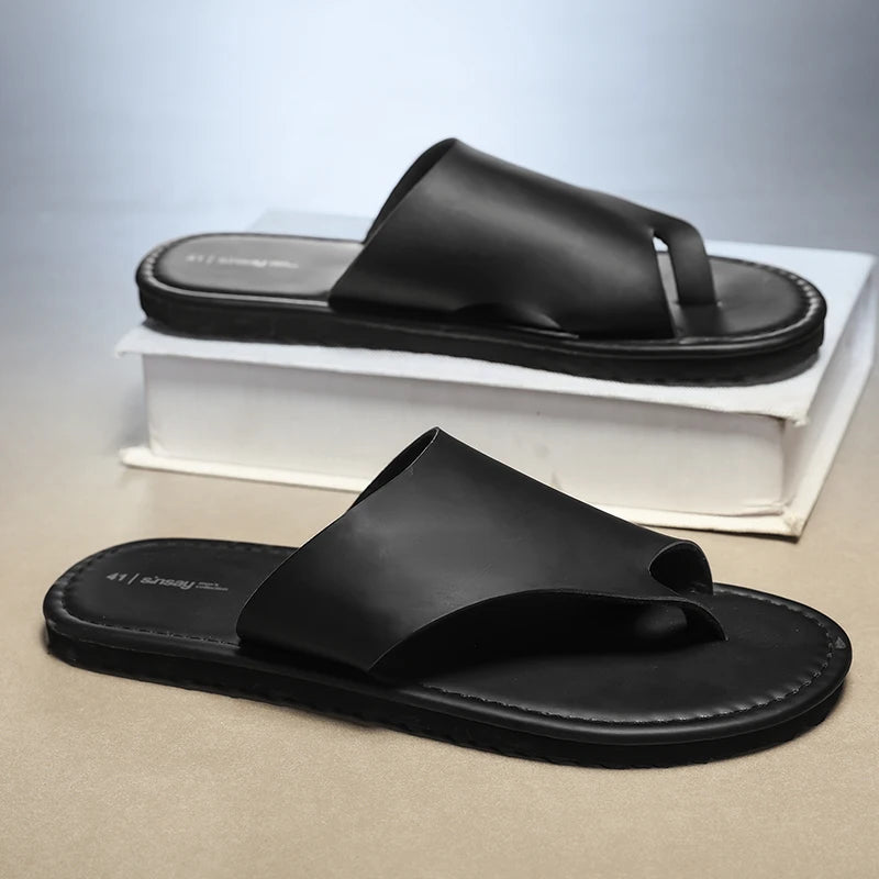 Tongs Homme PVC Semelle Souple Antidérapantes Street Style – CLEVI Paris
